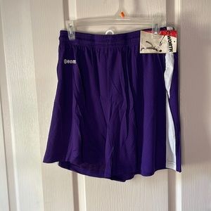 F15  Worth purple shorts